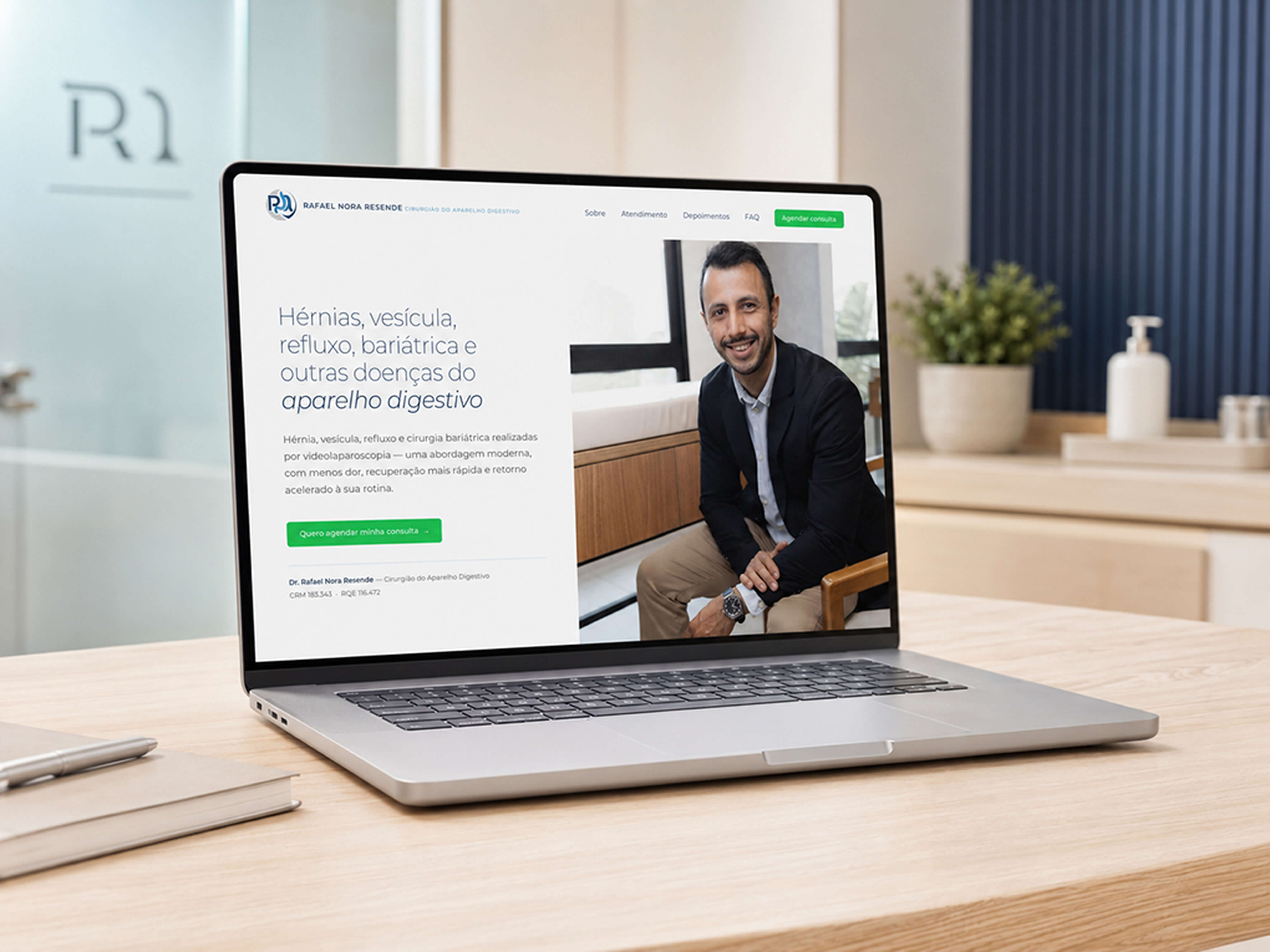 Dr. Rafael Nora Resende — Versão desktop